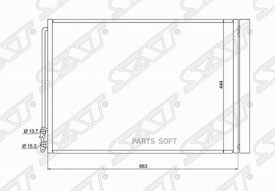 SAT ST-BM55-394-A0 Радиатор кондиционера BMW 5-SERIES F10/F11 10-/6-SERIES F06/F12/F13 12-
SAT ST-BM55-394-A0 Радиатор кондиционера BMW 5-SERIES F10/F11 10-/6-SERIES F06/F12/F13 12-