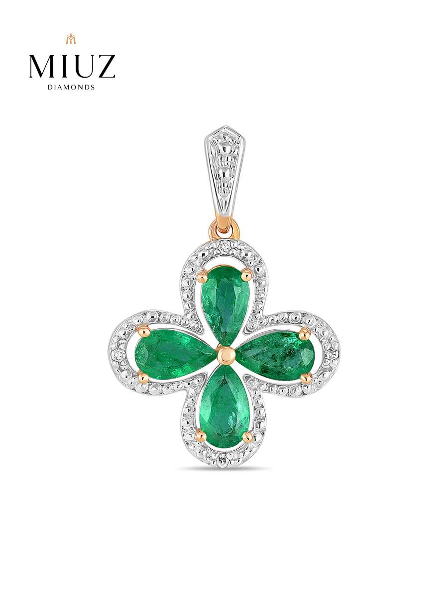 Кулон из золота MIUZ Diamonds (Московский юв. завод) P01-SS-35787-EM, бриллиант/изумруд, P01-SS-35787-EM
Кулон из золота MIUZ Diamonds (Московский юв. завод) P01-SS-35787-EM, бриллиант/изумруд, P01-SS-35787-EM