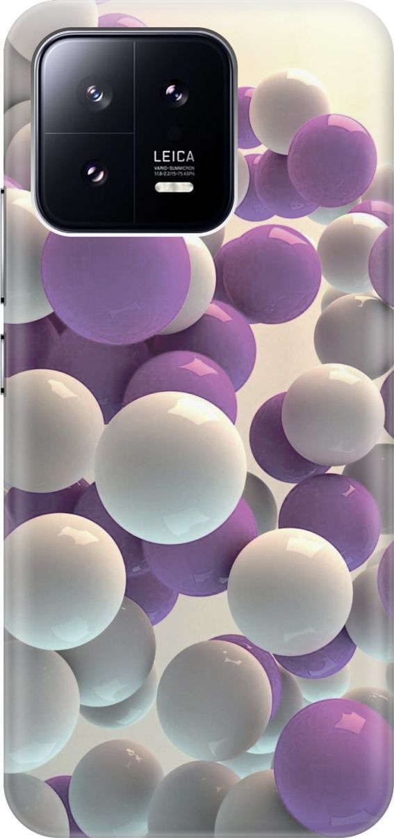 Силиконовый чехол на Xiaomi 13 с принтом "Белые и сиреневые шары", Белый;фиолетовый, 159001
Силиконовый чехол на Xiaomi 13 с принтом "Белые и сиреневые шары", Белый;фиолетовый, 159001