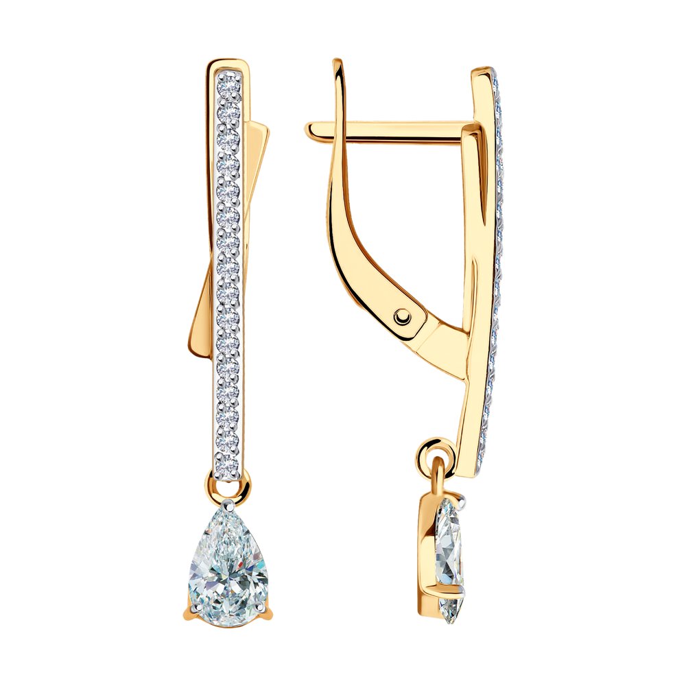 Серьги из красного золота с фианитом SOKOLOV 029422, 029422
Серьги из красного золота с фианитом SOKOLOV 029422, 029422