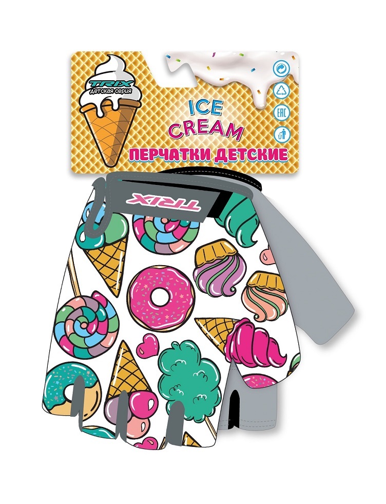 Перчатки TRIX Nw Ice Cream детск., 5XS гелев. вставки лайкра/искусств. замша, антисколь, Разноцветный
Перчатки TRIX Nw Ice Cream детск., 5XS гелев. вставки лайкра/искусств. замша, антисколь, Разноцветный