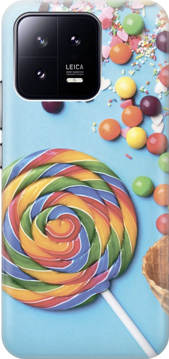 Силиконовый чехол на Xiaomi 13 с эффектом блеска "Разноцветный леденец", Голубой;желтый, 159002
Силиконовый чехол на Xiaomi 13 с эффектом блеска "Разноцветный леденец", Голубой;желтый, 159002