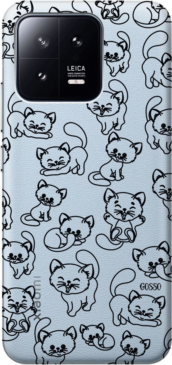 Силиконовый чехол на Xiaomi 13 с 3D принтом "Cute Kitties" прозрачный, Прозрачный;черный, 159017
Силиконовый чехол на Xiaomi 13 с 3D принтом "Cute Kitties" прозрачный, Прозрачный;черный, 159017
