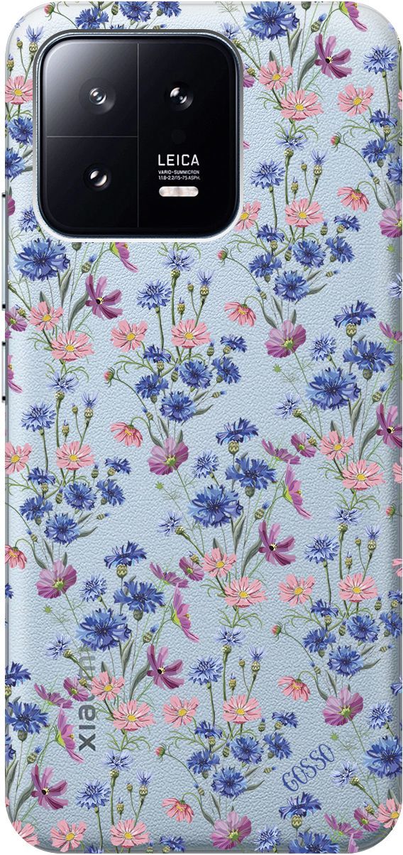 Силиконовый чехол на Xiaomi 13 с 3D принтом "Lovely Cornflowers" прозрачный, Прозрачный;голубой, 159017
Силиконовый чехол на Xiaomi 13 с 3D принтом "Lovely Cornflowers" прозрачный, Прозрачный;голубой, 159017
