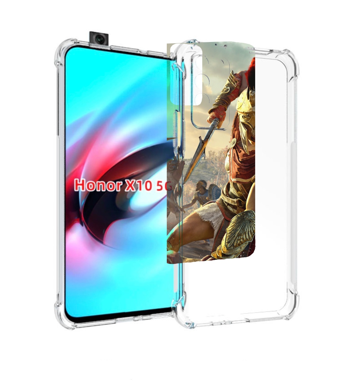 Чехол MyPads Assassin's Creed Odyssey Kassandra мужской для Honor X10, Прозрачный, Tocco
Чехол MyPads Assassin's Creed Odyssey Kassandra мужской для Honor X10, Прозрачный, Tocco