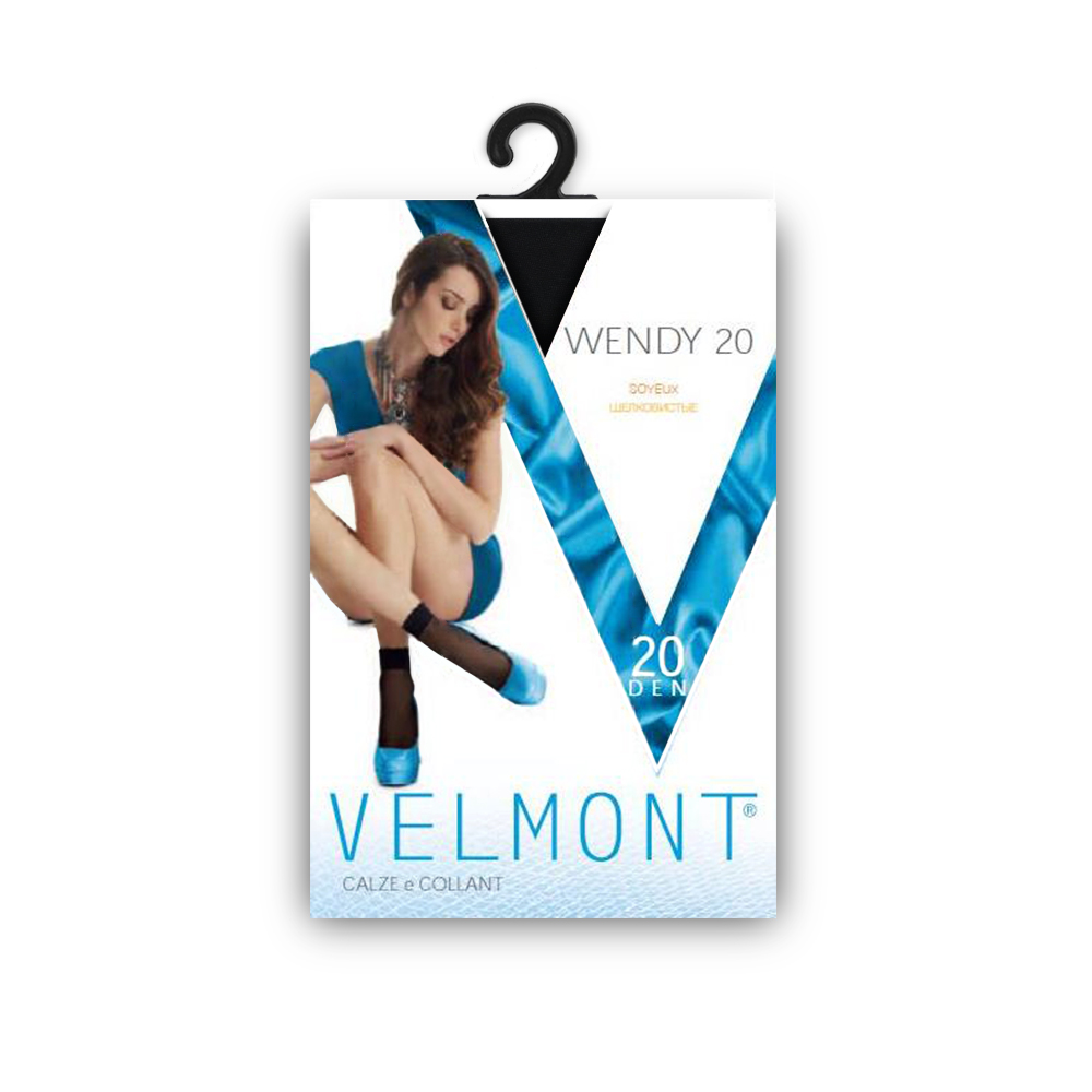 фото Носки женские velmont vn wendy черные 3