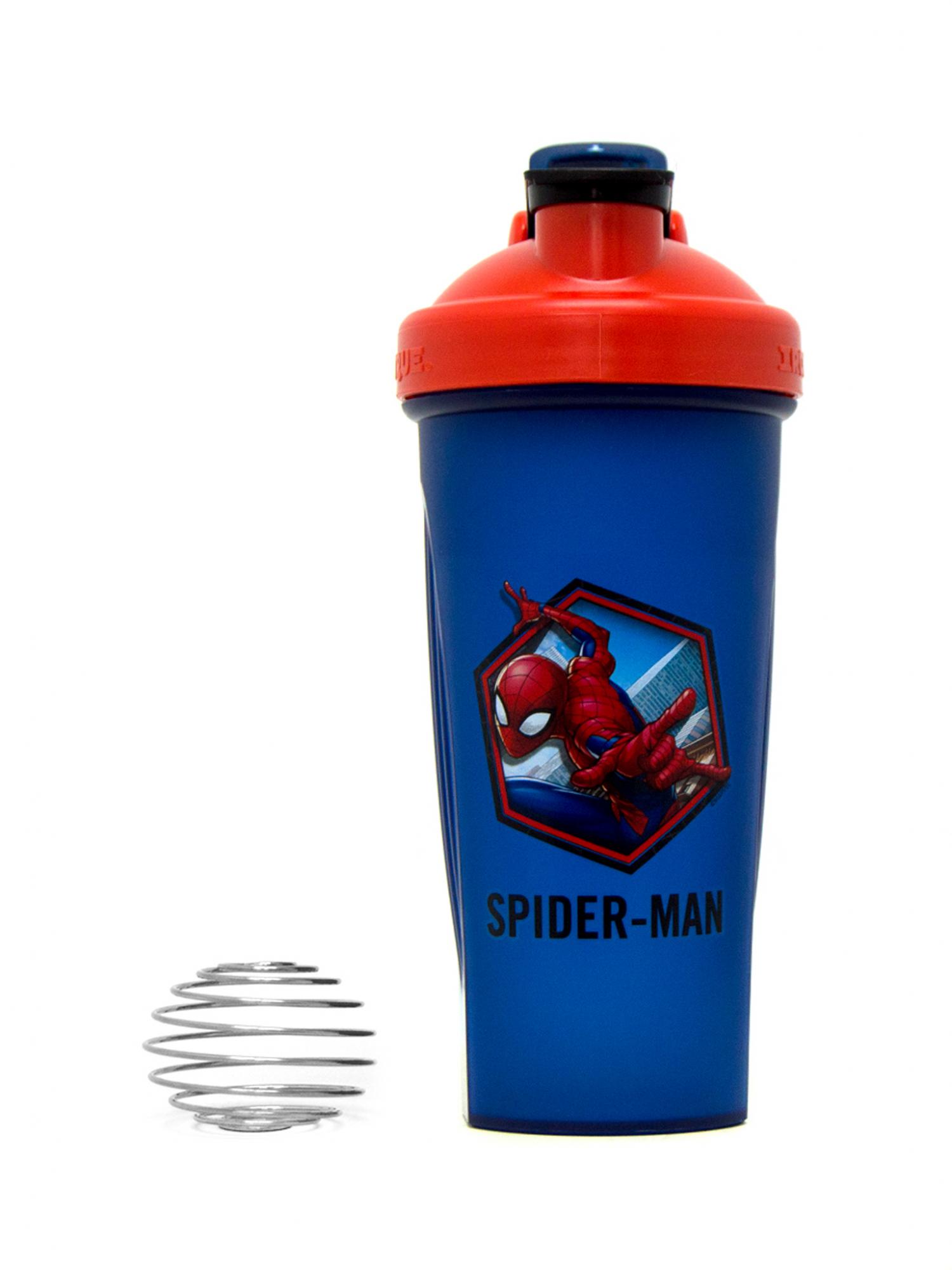 фото Шейкер irontrue marvel spider man 700 мл синий-красный