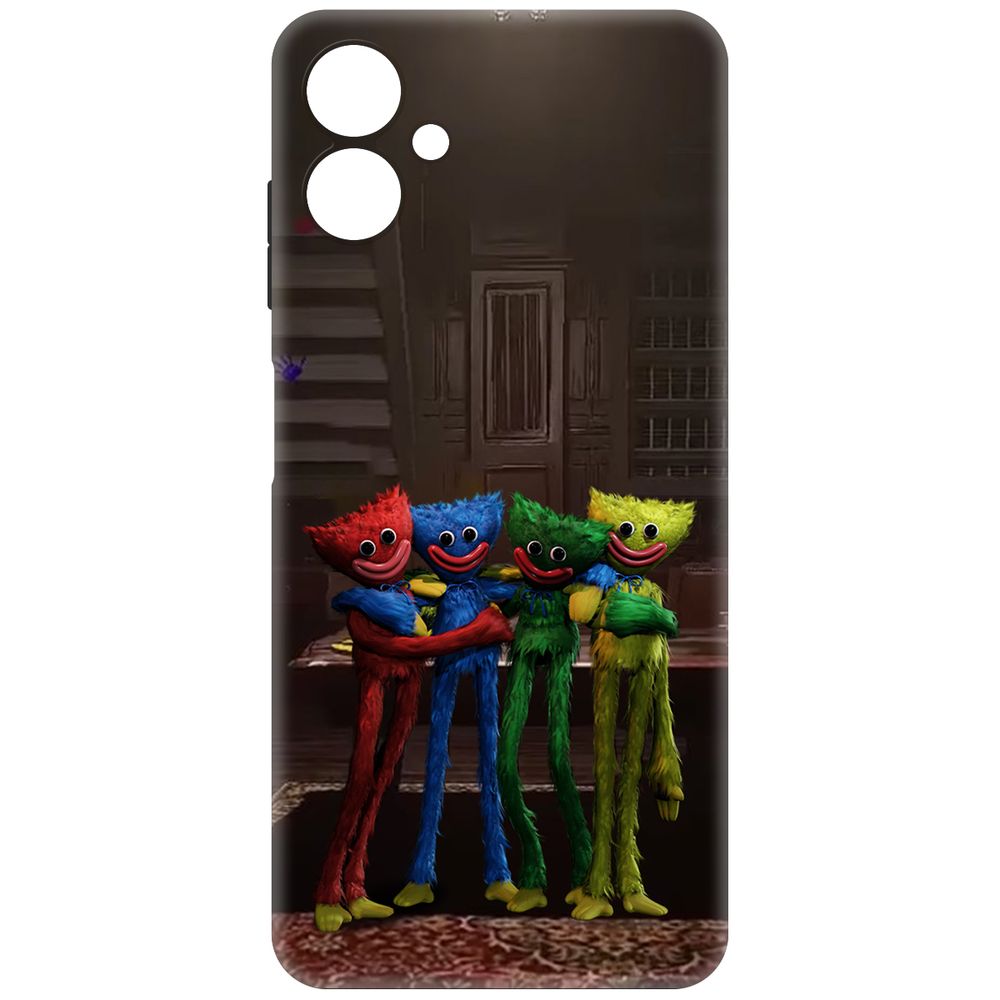 Чехол-накладка Krutoff Soft Case Хаги Ваги - Мини-Хаги для Samsung Galaxy A06 (A065), Черный
Чехол-накладка Krutoff Soft Case Хаги Ваги - Мини-Хаги для Samsung Galaxy A06 (A065), Черный