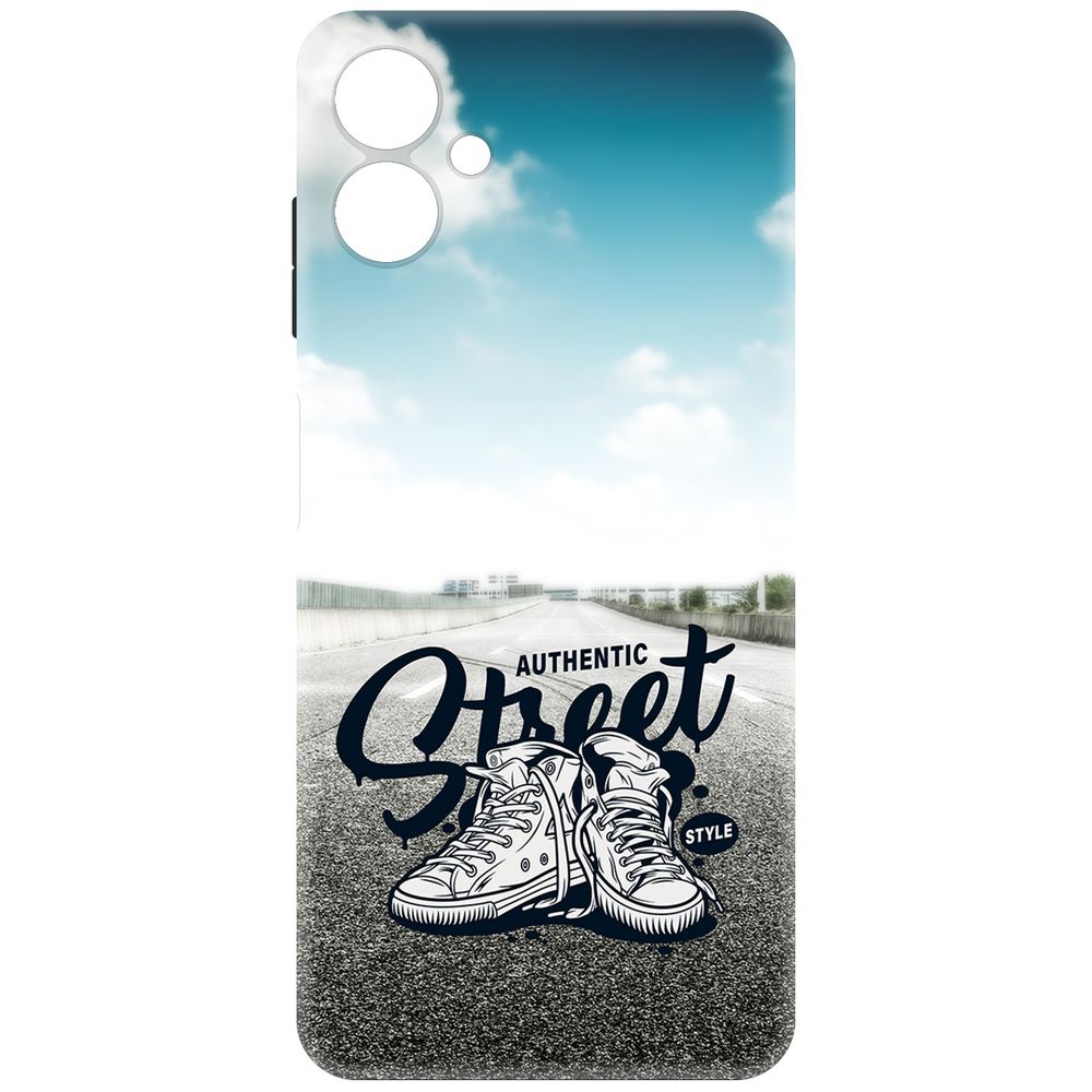 Чехол-накладка Soft Case Кроссовки мужские Уличный стиль для Samsung Galaxy A06 (A065), Черный
Чехол-накладка Soft Case Кроссовки мужские Уличный стиль для Samsung Galaxy A06 (A065), Черный