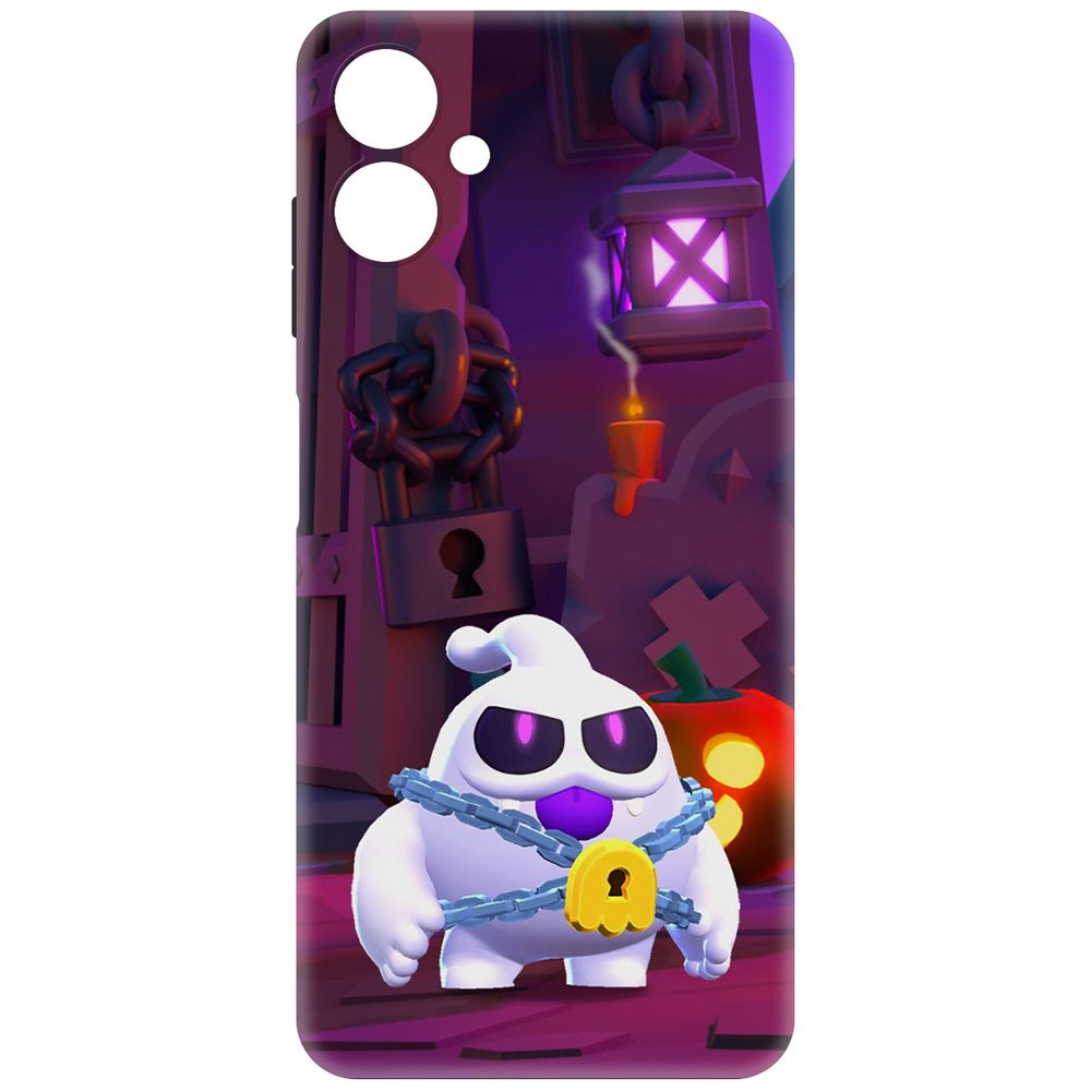 Чехол-накладка Krutoff Soft Case Brawl Stars - Призрак Скуик для Samsung Galaxy A06 (A065), Черный
Чехол-накладка Krutoff Soft Case Brawl Stars - Призрак Скуик для Samsung Galaxy A06 (A065), Черный