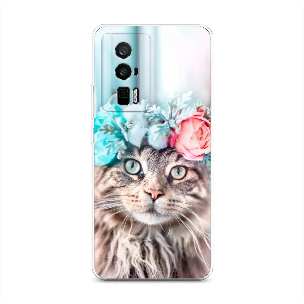 Чехол Awog на Redmi K60 "Кот в венке", Серый;голубой;розовый, 317450-2 
Чехол Awog на Redmi K60 "Кот в венке", Серый;голубой;розовый, 317450-2