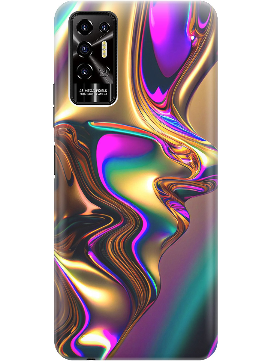 Силиконовый чехол на Tecno Pova 2 с принтом "Золотистая абстракция", Прозрачный;золотистый;фиолетовый, 741736031
Силиконовый чехол на Tecno Pova 2 с принтом "Золотистая абстракция", Прозрачный;золотистый;фиолетовый, 741736031