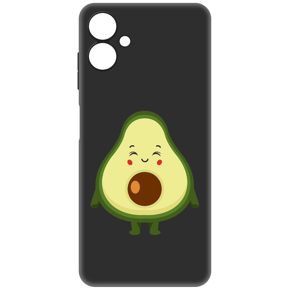 Чехол-накладка Krutoff Soft Case Авокадо Милый для Samsung Galaxy A06 (A065) черный
Чехол-накладка Krutoff Soft Case Авокадо Милый для Samsung Galaxy A06 (A065) черный