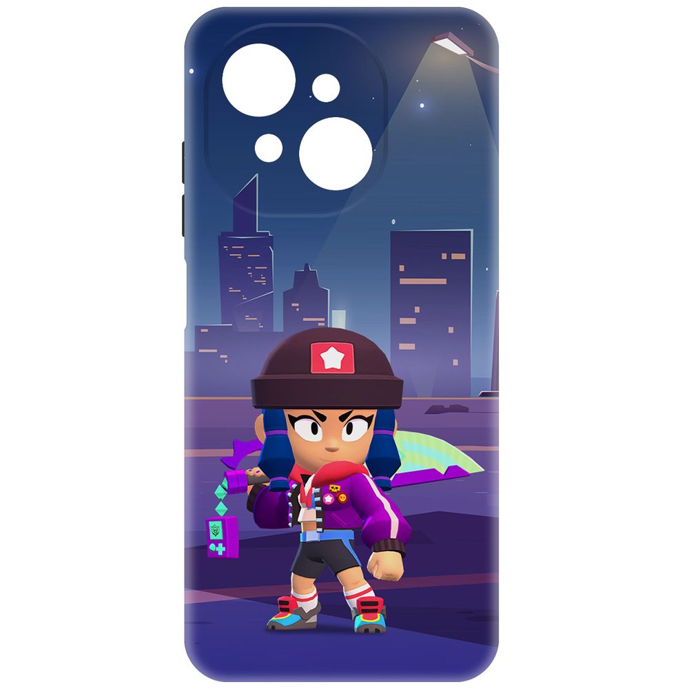 Чехол-накладка Krutoff Soft Case Brawl Stars - Героиня Биби для Tecno Spark Go 1 черный
Чехол-накладка Krutoff Soft Case Brawl Stars - Героиня Биби для Tecno Spark Go 1 черный