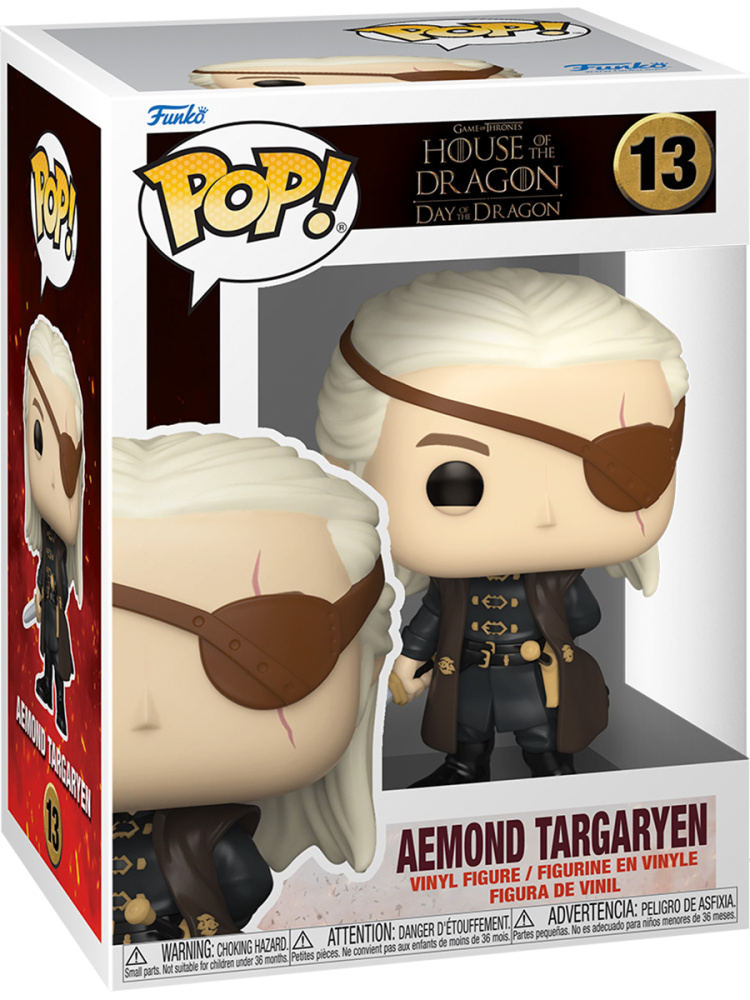 Фигурка Funko POP! Эймонд Таргариен Дом Дракона Игра престолов Game of Thrones №13 10 см, POP!
Фигурка Funko POP! Эймонд Таргариен Дом Дракона Игра престолов Game of Thrones №13 10 см, POP!