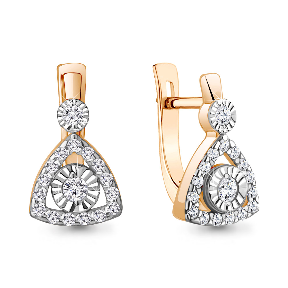Серьги из красного золота с бриллиантом Aquamarine Aquamarine 942814Ак_585_кз, 942814Ак_585_кз
Серьги из красного золота с бриллиантом Aquamarine Aquamarine 942814Ак_585_кз, 942814Ак_585_кз