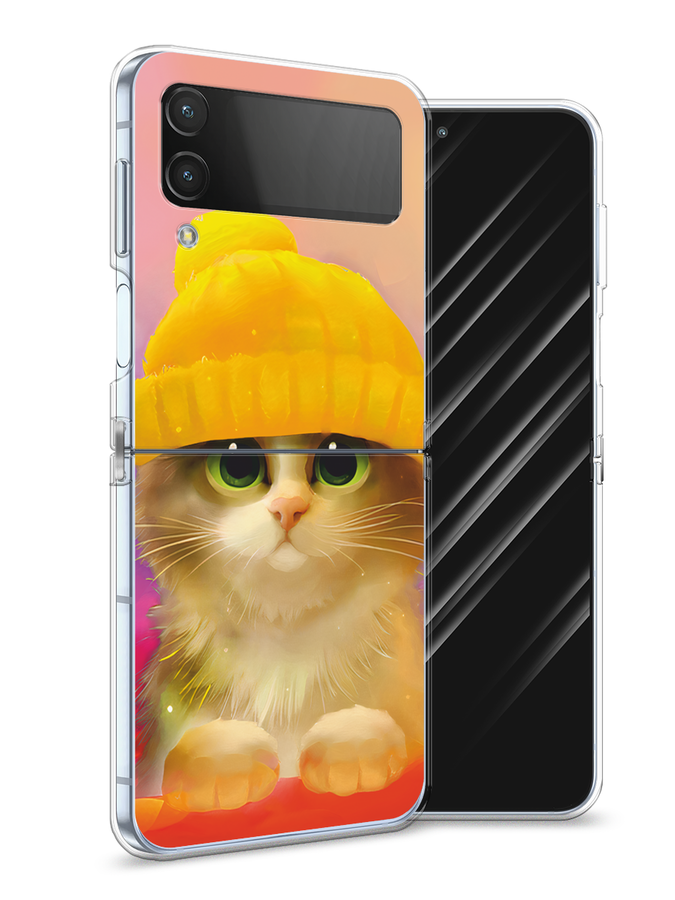 Чехол Awog на Samsung Galaxy Z Flip 4 / Самсунг Z Flip 4 "Котенок в желтой шапке", Разноцветный, 2106650-2
Чехол Awog на Samsung Galaxy Z Flip 4 / Самсунг Z Flip 4 "Котенок в желтой шапке", Разноцветный, 2106650-2