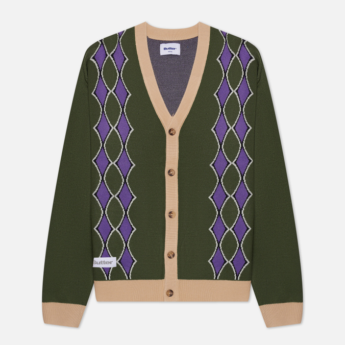 Мужской кардиган Butter Goods Diamond Knit зелёный, Размер XXL, Зеленый, Diamond Knit
Мужской кардиган Butter Goods Diamond Knit зелёный, Размер XXL, Зеленый, Diamond Knit