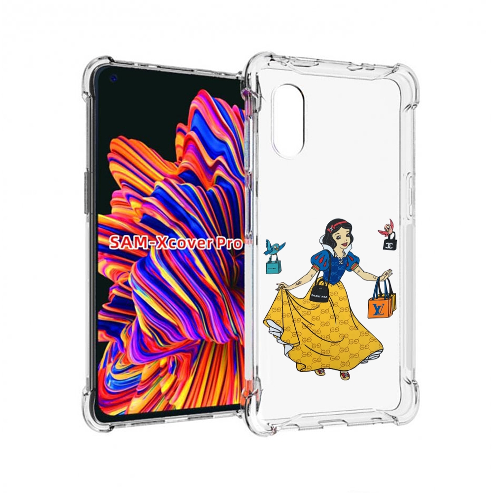 Чехол MyPads модная-принцесса женский для Samsung Galaxy Xcover Pro 1, Прозрачный, Tocco
Чехол MyPads модная-принцесса женский для Samsung Galaxy Xcover Pro 1, Прозрачный, Tocco