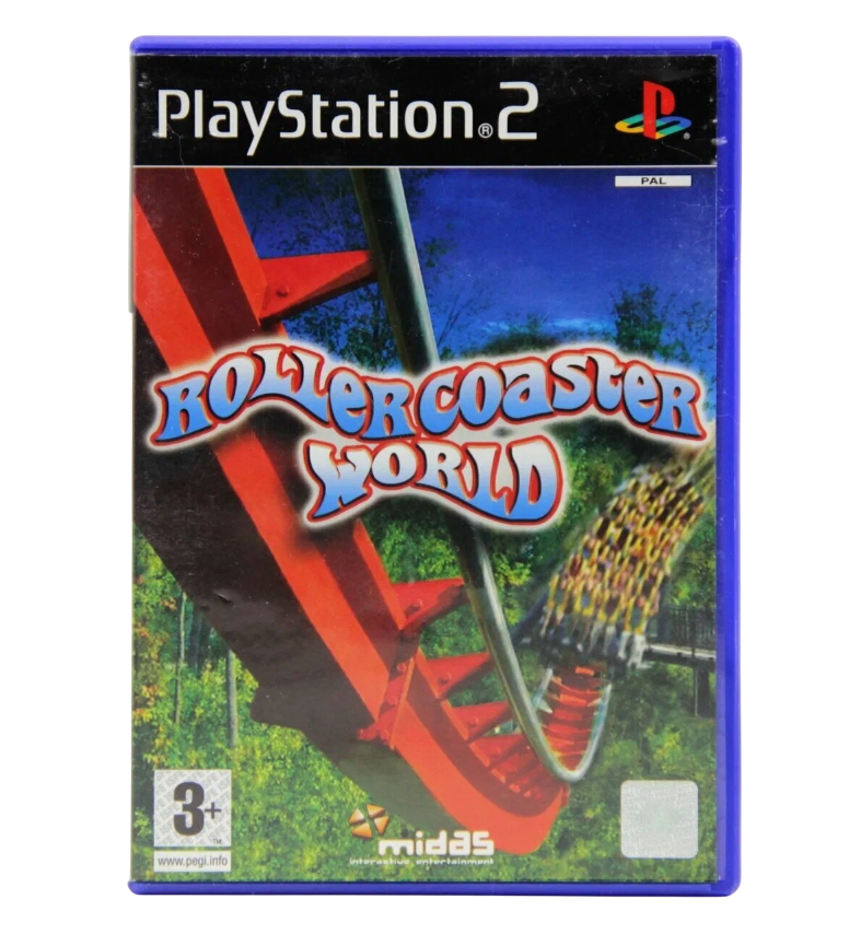 Игра Rollercoaster World (PlayStation 2, полностью на английском языке), Rollercoaster World
Игра Rollercoaster World (PlayStation 2, полностью на английском языке), Rollercoaster World