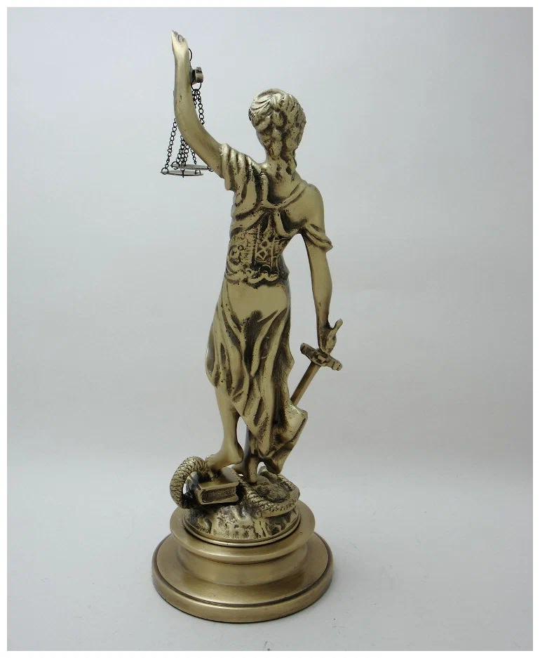 Статуэтка Belo de Bronze "Богиня правосудия - Фемида" (полир. бронза) h.40см, Золотистый
Статуэтка Belo de Bronze "Богиня правосудия - Фемида" (полир. бронза) h.40см, Золотистый