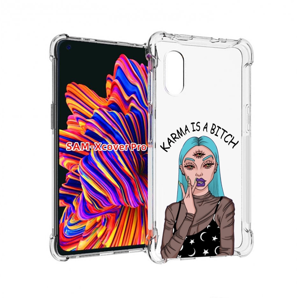 Чехол MyPads плохая-карма женский для Samsung Galaxy Xcover Pro 1, Прозрачный, Tocco
Чехол MyPads плохая-карма женский для Samsung Galaxy Xcover Pro 1, Прозрачный, Tocco