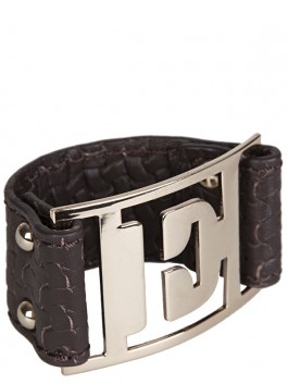 фото Зажим для платка eleganzza 01-00012921, коричневый