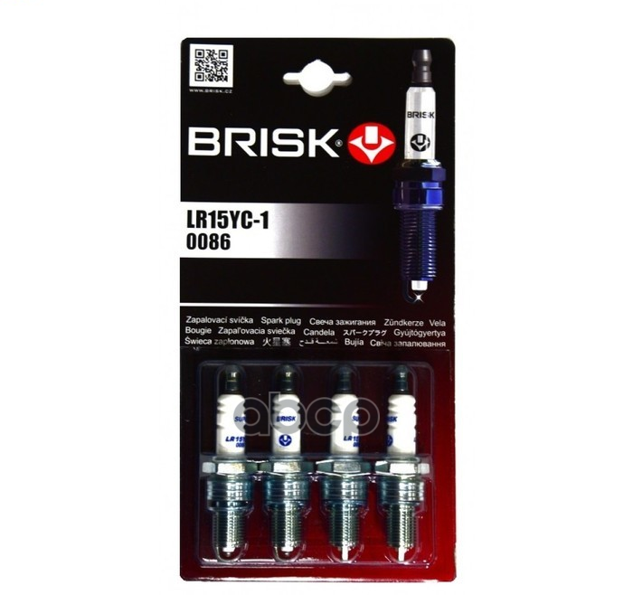 BRISK 'L15YCJ Свеча зажигания компл. (4шт) для а/м ВАЗ 2101-09 SUPER BRISK L15YC-J 1шт
BRISK 'L15YCJ Свеча зажигания компл. (4шт) для а/м ВАЗ 2101-09 SUPER BRISK L15YC-J 1шт