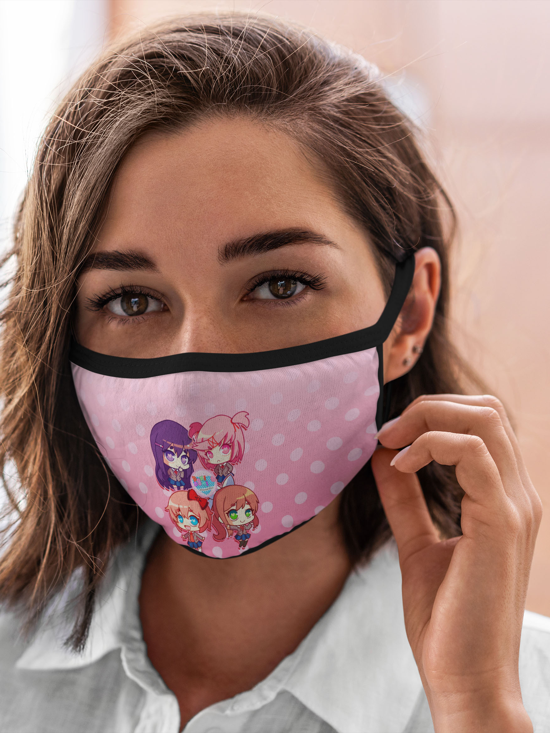Многоразовая маска унисекс Burnettie Doki Literature Club, Разноцветный, Doki Literature Club
Многоразовая маска унисекс Burnettie Doki Literature Club, Разноцветный, Doki Literature Club