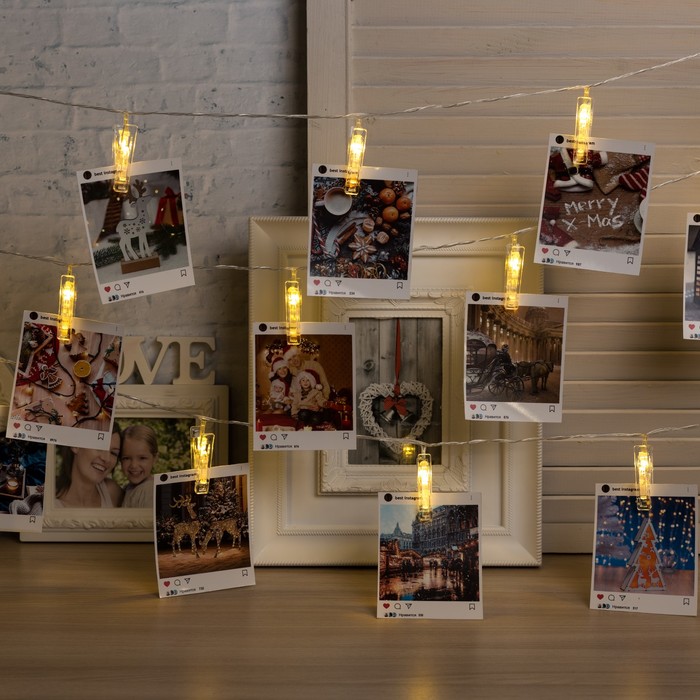 Световая гирлянда новогодняя Luazon Lighting Прищепки 4445721 4,5 м белый теплый, Прищепки
Световая гирлянда новогодняя Luazon Lighting Прищепки 4445721 4,5 м белый теплый, Прищепки