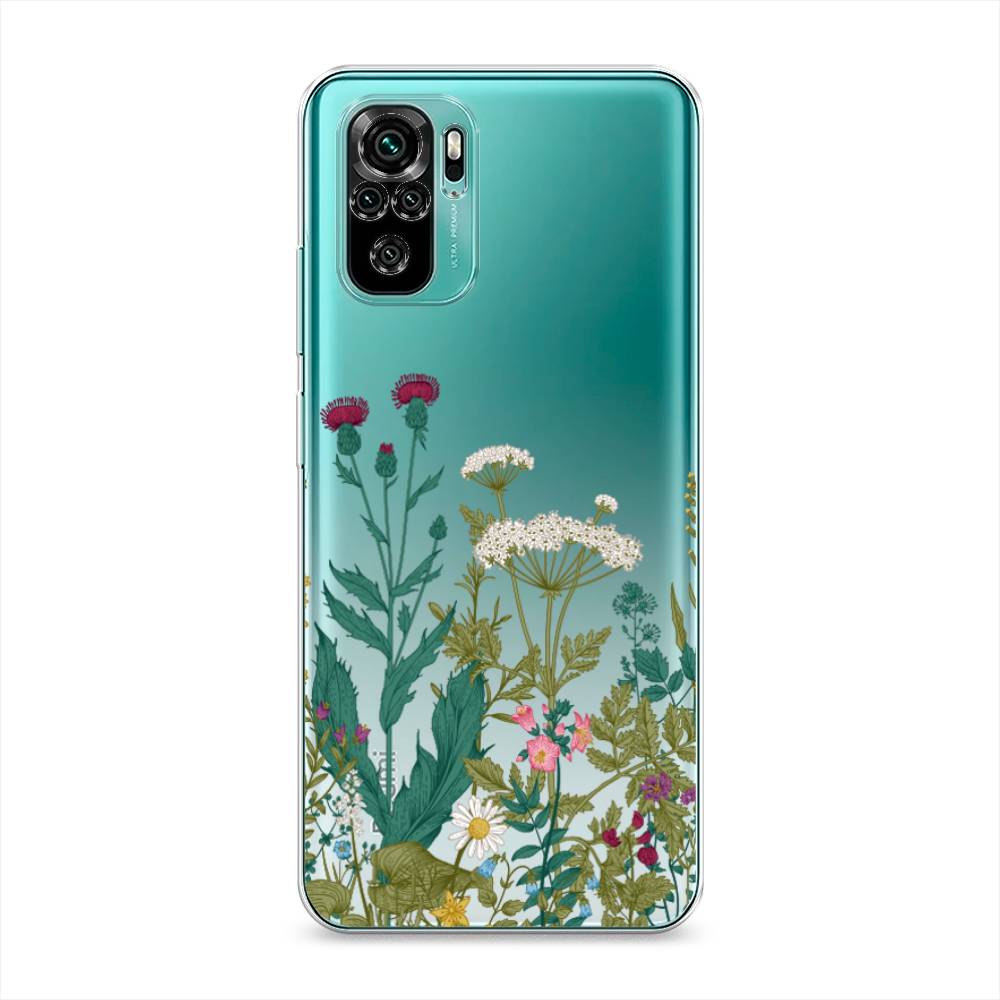 Чехол на Xiaomi Redmi Note 10/Note 10S/Poco M5s "Дикие полевые цветы", Зеленый;розовый;белый, 39750-2
Чехол на Xiaomi Redmi Note 10/Note 10S/Poco M5s "Дикие полевые цветы", Зеленый;розовый;белый, 39750-2