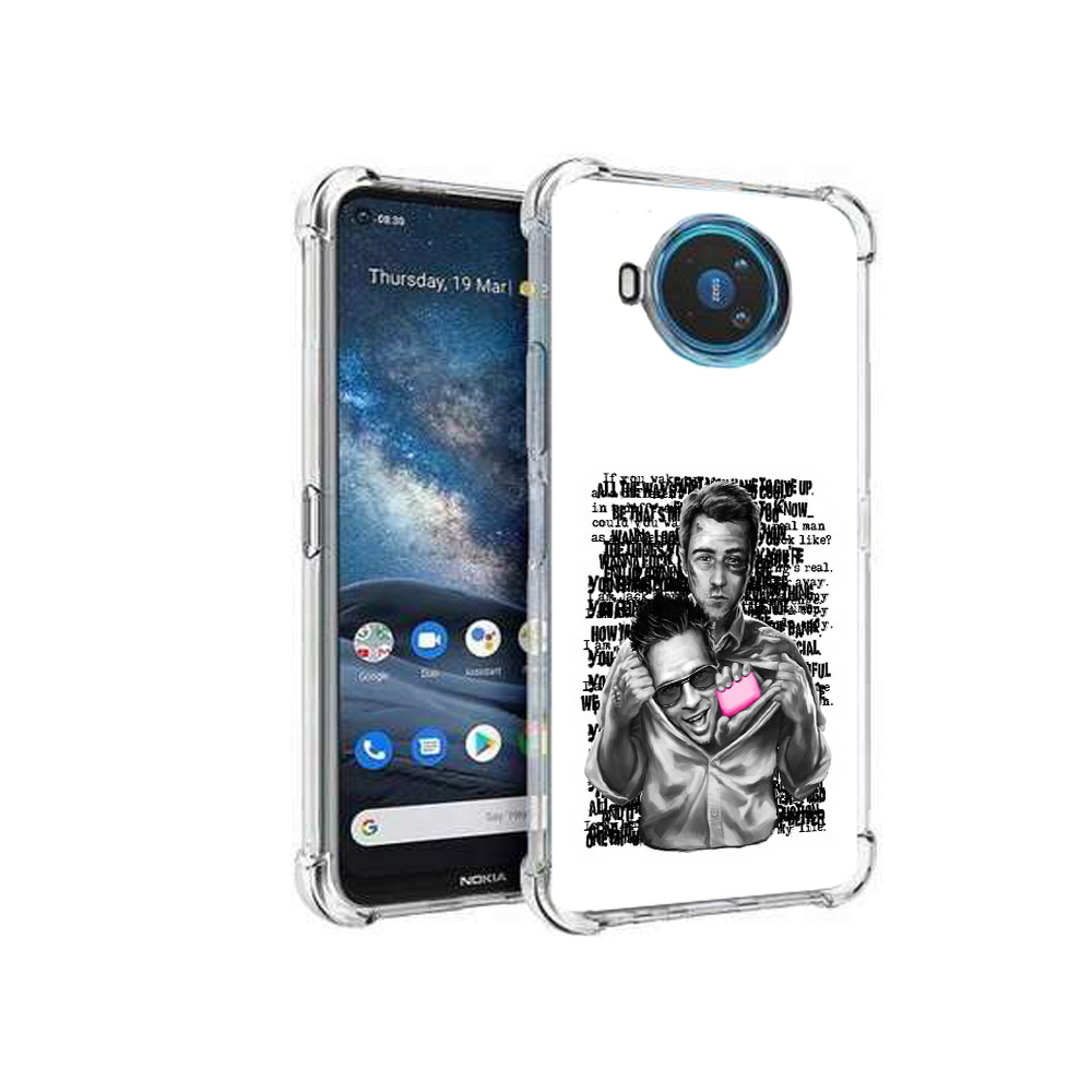 Чехол MyPads Tocco для Nokia X100 бойцовский клуб (PT227057.109.242), Прозрачный, Tocco 
Чехол MyPads Tocco для Nokia X100 бойцовский клуб (PT227057.109.242), Прозрачный, Tocco