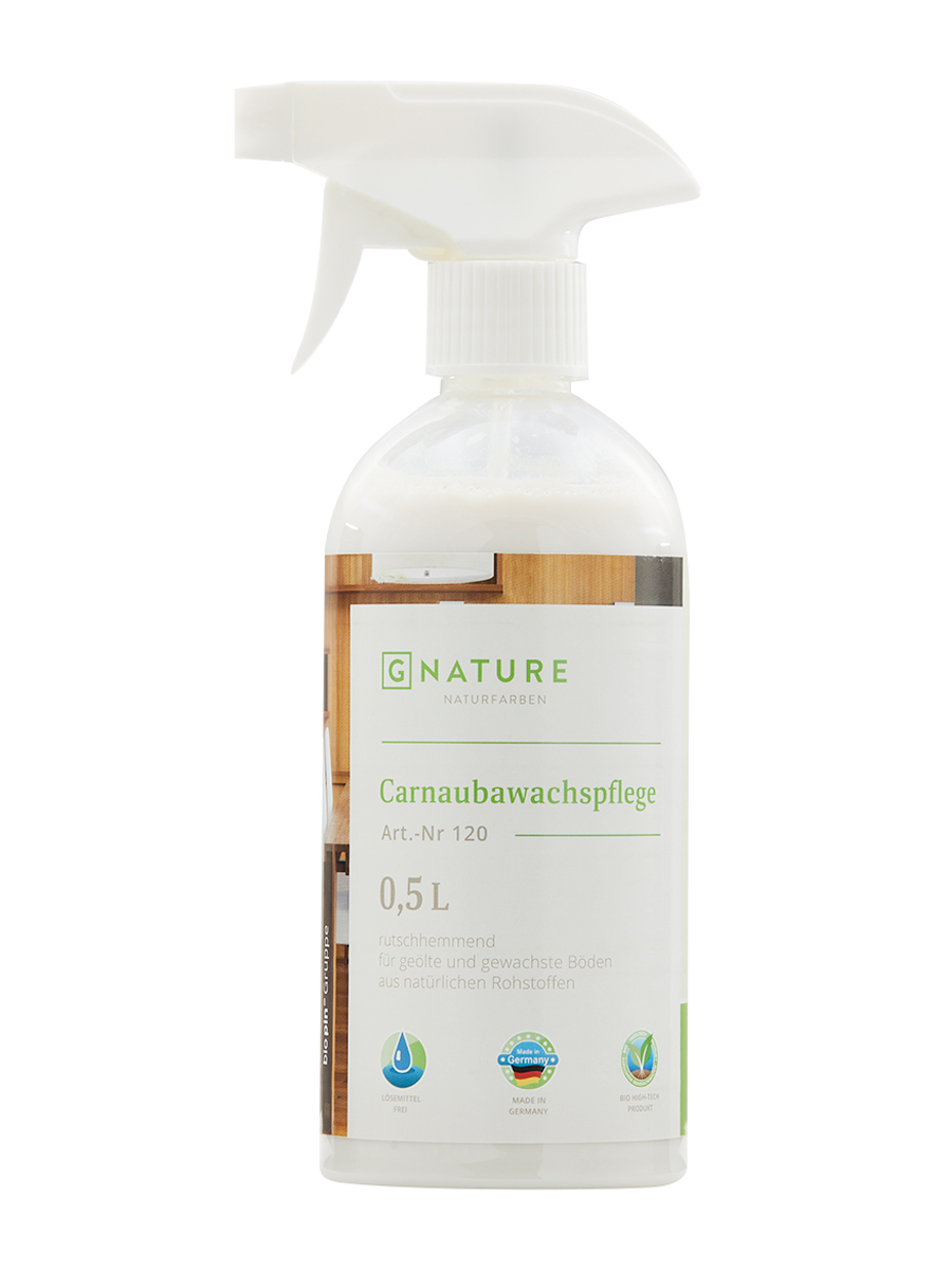 GNature 120, Carnauba-wachspflege Средство для ухода за поверхностями обработанными маслам, Прозрачный
GNature 120, Carnauba-wachspflege Средство для ухода за поверхностями обработанными маслам, Прозрачный