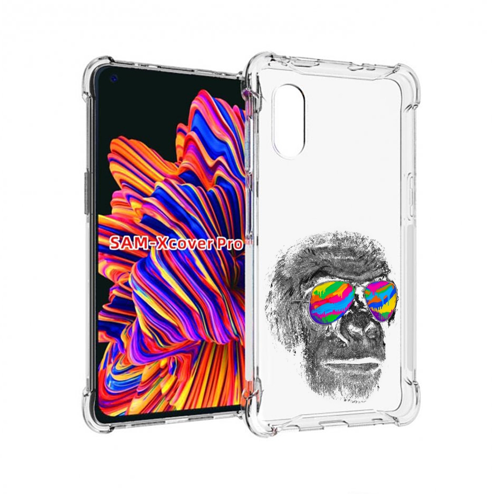 Чехол MyPads крутая обезьяна в очках для Samsung Galaxy Xcover Pro 1, Прозрачный, Tocco
Чехол MyPads крутая обезьяна в очках для Samsung Galaxy Xcover Pro 1, Прозрачный, Tocco