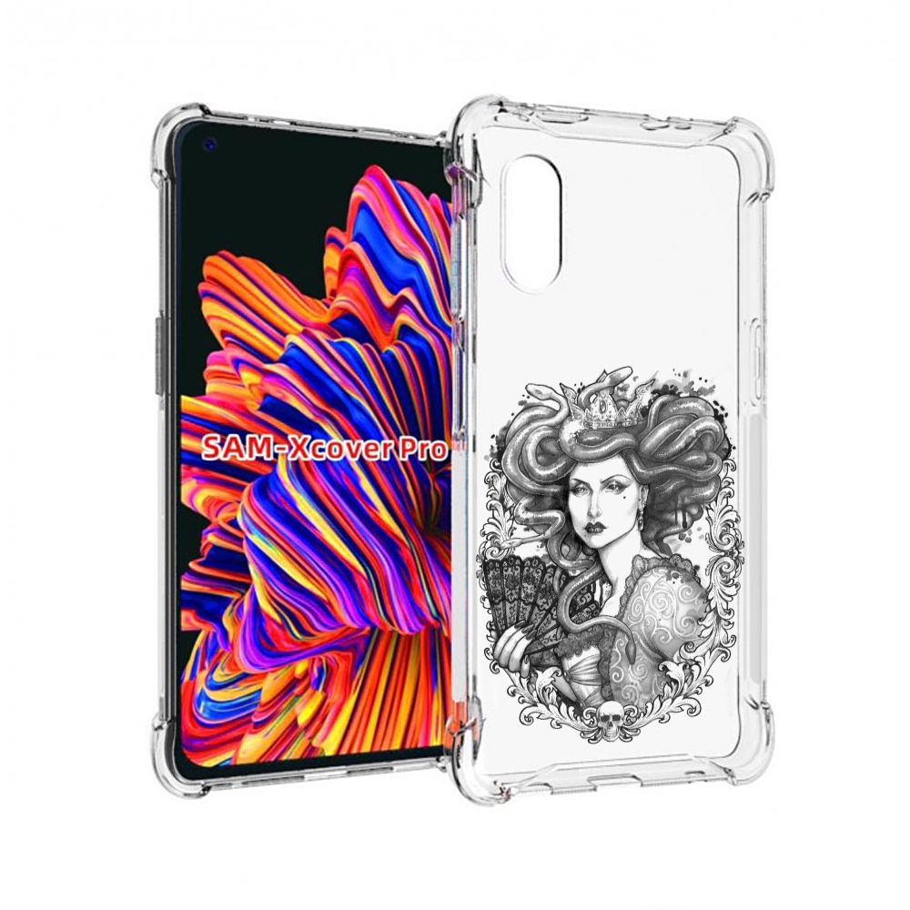 Чехол MyPads медуза черно белый для Samsung Galaxy Xcover Pro 1, Прозрачный, Tocco
Чехол MyPads медуза черно белый для Samsung Galaxy Xcover Pro 1, Прозрачный, Tocco