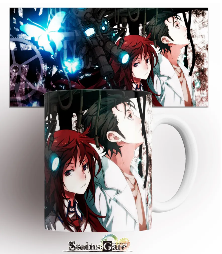 Кружка Врата Штейна Ринтаро Окабэ Курису Макисэ Steins Gate Rintarou Okabe Kurisu Makise
Кружка Врата Штейна Ринтаро Окабэ Курису Макисэ Steins Gate Rintarou Okabe Kurisu Makise