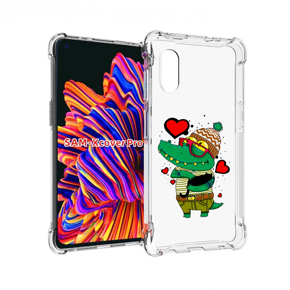 Чехол MyPads Влюбленный крокодил для Samsung Galaxy Xcover Pro 1, Прозрачный, Tocco
Чехол MyPads Влюбленный крокодил для Samsung Galaxy Xcover Pro 1, Прозрачный, Tocco