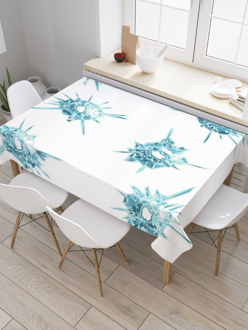 Скатерть прямоугольная JoyArty "Пробоины во льду" из сатена, 120x145 см, Голубой, Пробоины во льду 
Скатерть прямоугольная JoyArty "Пробоины во льду" из сатена, 120x145 см, Голубой, Пробоины во льду