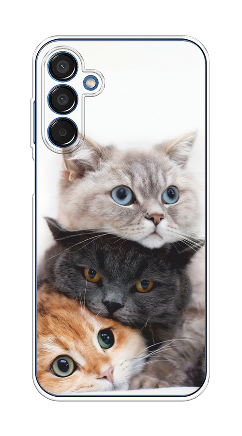 Чехол на Samsung Galaxy M15 5G "Пушистые мордашки", Серый;черный;оранжевый, 2109550-1
Чехол на Samsung Galaxy M15 5G "Пушистые мордашки", Серый;черный;оранжевый, 2109550-1