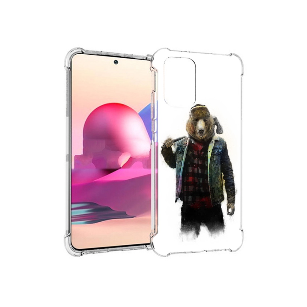 Чехол MyPads Tocco для Xiaomi Redmi Note 10S медведь с топором (PT158704.257.469), Прозрачный, Tocco
Чехол MyPads Tocco для Xiaomi Redmi Note 10S медведь с топором (PT158704.257.469), Прозрачный, Tocco