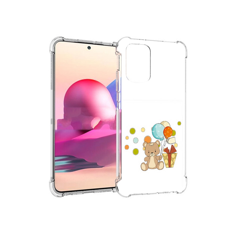 Чехол MyPads Tocco для Xiaomi Redmi Note 10S медвеженок с подарком (PT158704.257.470), Прозрачный, Tocco
Чехол MyPads Tocco для Xiaomi Redmi Note 10S медвеженок с подарком (PT158704.257.470), Прозрачный, Tocco