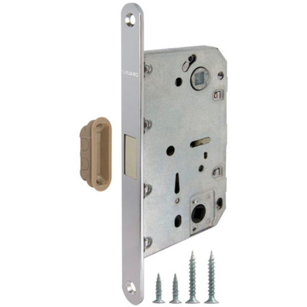 Замок двериой межкомнатный сантехнический Fuaro Magnet M96WC-50 CP хром магнитный, Серебристый
Замок двериой межкомнатный сантехнический Fuaro Magnet M96WC-50 CP хром магнитный, Серебристый