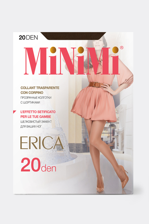 Колготки женские Minimi Basic ERICA 20 Cappuccino коричневые 4, Коричневый, ERICA 20 Cappuccino
Колготки женские Minimi Basic ERICA 20 Cappuccino коричневые 4, Коричневый, ERICA 20 Cappuccino