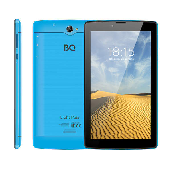 Планшет BQ 7038G Light Plus 7" 2019 2/16GB Blue (BQ-7038G) Wi-Fi+Cellular, 7038G Light Plus
Планшет BQ 7038G Light Plus 7" 2019 2/16GB Blue (BQ-7038G) Wi-Fi+Cellular, 7038G Light Plus