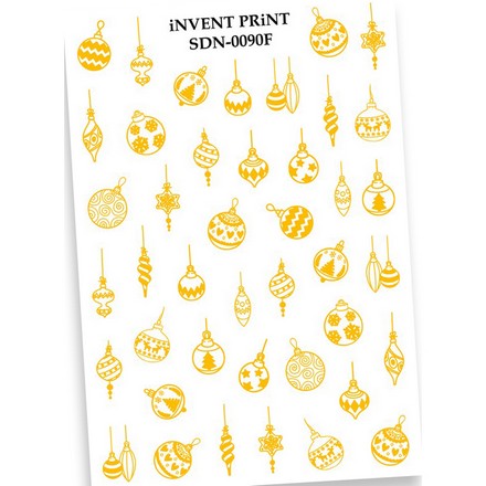 iNVENT PRiNT, Слайдер-дизайн «Новый год. Зима. Золотые игрушки. Украшения» №SDNF-90, 2 шт., Золотистый
iNVENT PRiNT, Слайдер-дизайн «Новый год. Зима. Золотые игрушки. Украшения» №SDNF-90, 2 шт., Золотистый