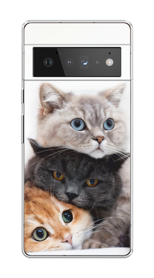 Чехол на Google Pixel 6 Pro "Пушистые мордашки", Серый;черный;оранжевый, 270950-1
Чехол на Google Pixel 6 Pro "Пушистые мордашки", Серый;черный;оранжевый, 270950-1