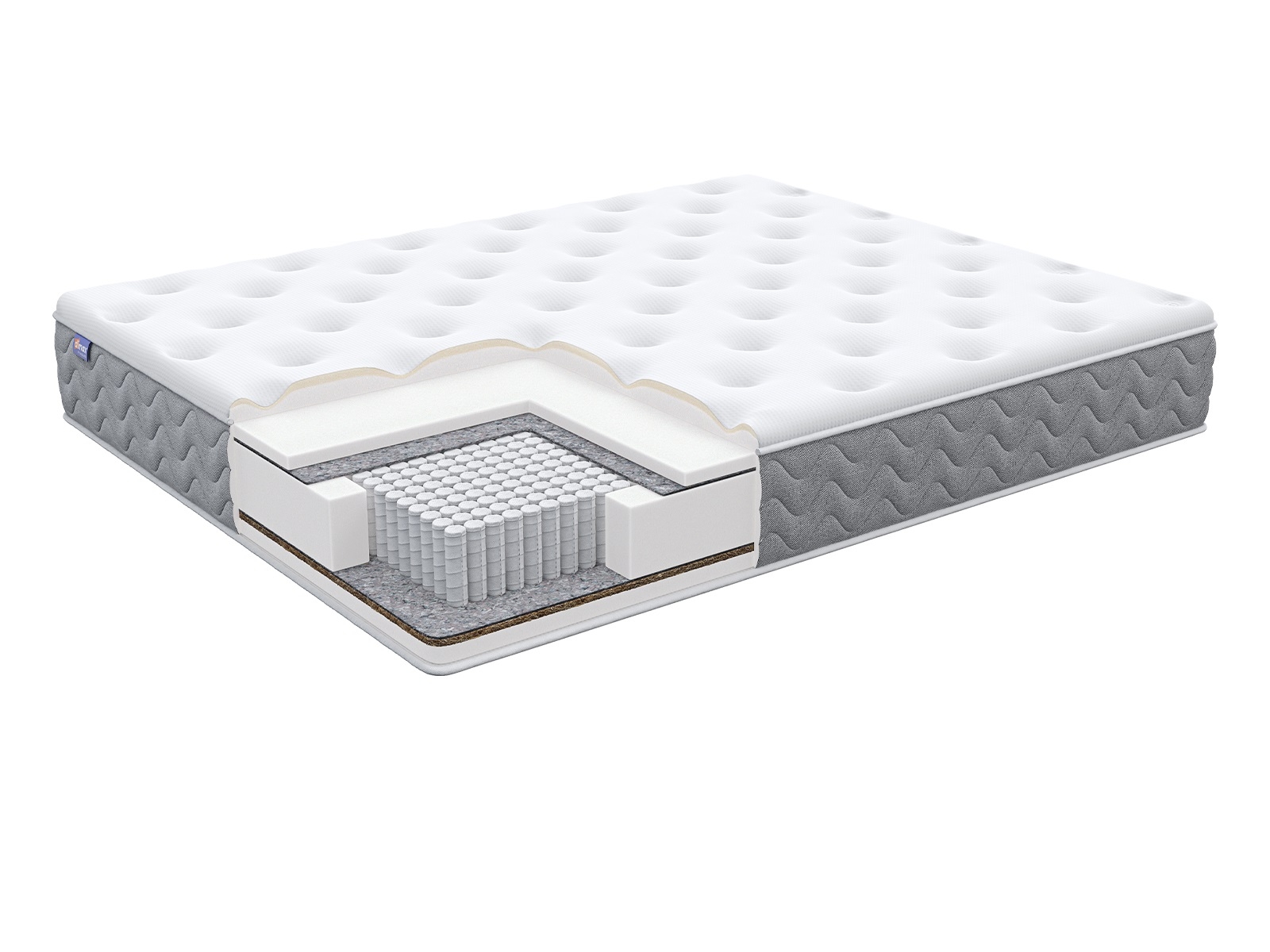 Матрас Dimax Modern max 80х200 серии Bliss, Бежевый;белый;серый;серебристый, Modern max
Матрас Dimax Modern max 80х200 серии Bliss, Бежевый;белый;серый;серебристый, Modern max