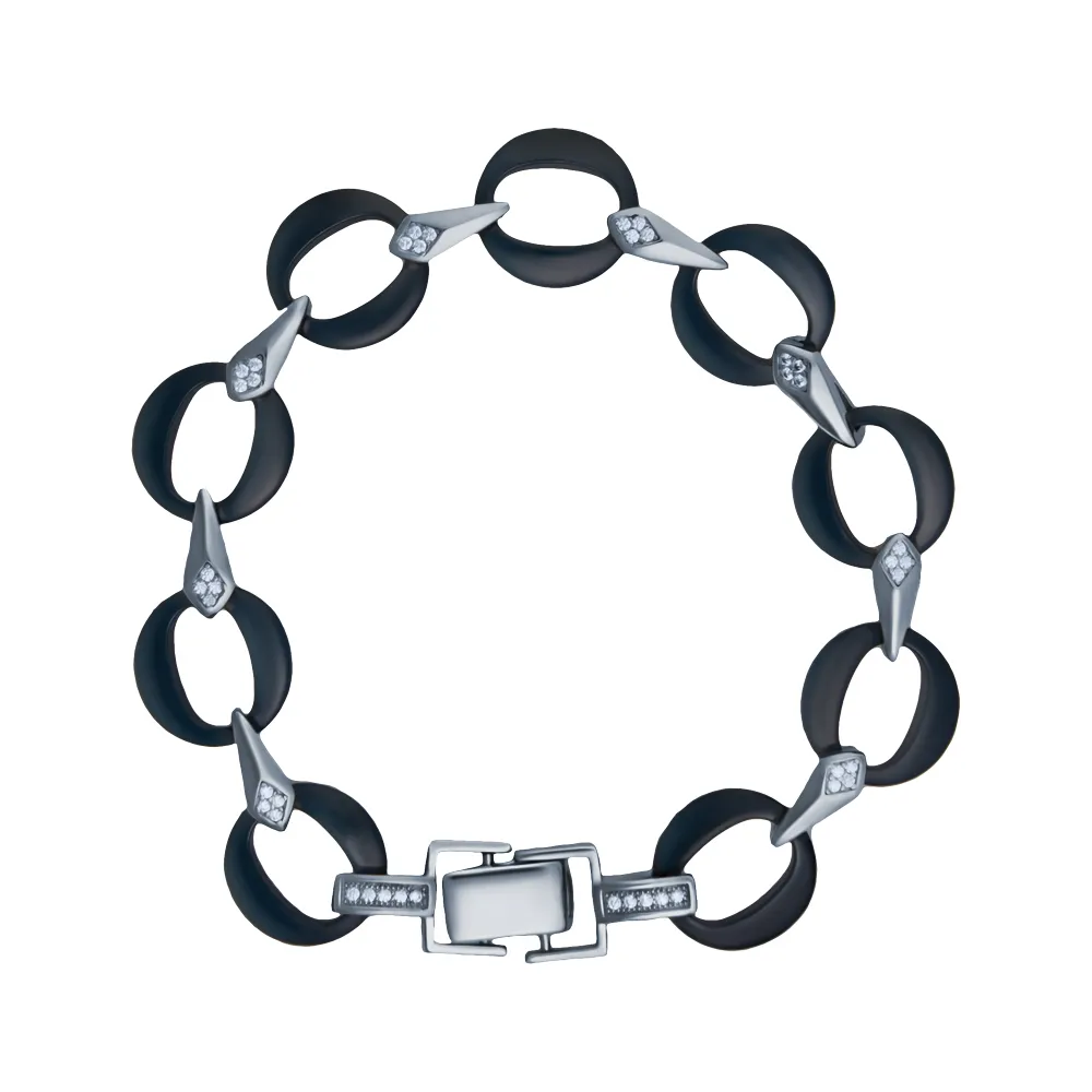 Браслет из серебра с керамикой/фианитом р. Element47 G-TC-230B_BT_001_WG, G-TC-230B_BT_001_WG
Браслет из серебра с керамикой/фианитом р. Element47 G-TC-230B_BT_001_WG, G-TC-230B_BT_001_WG