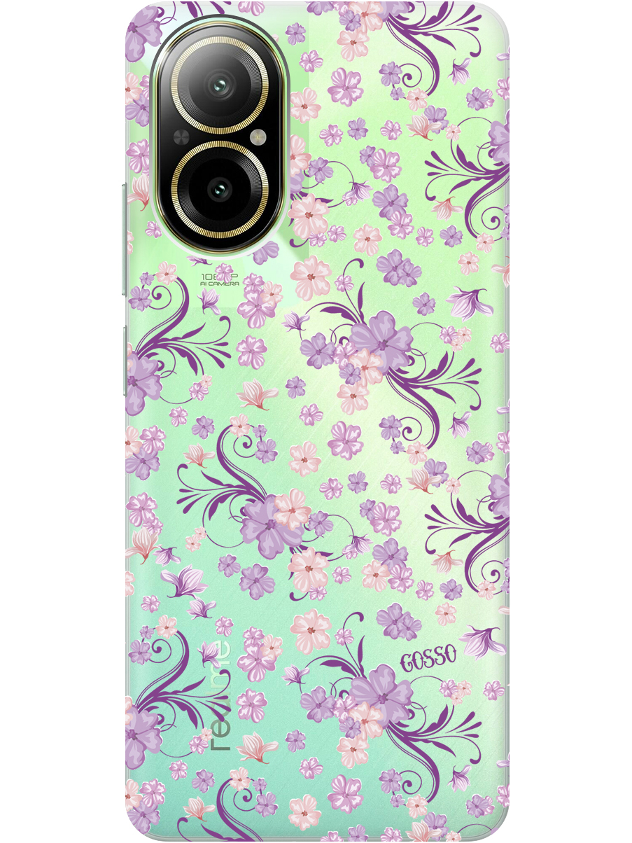 Силиконовый чехол на Realme C67 с рисунком "Lilac Flowers" прозрачный, Прозрачный;фиолетовый, 20012142
Силиконовый чехол на Realme C67 с рисунком "Lilac Flowers" прозрачный, Прозрачный;фиолетовый, 20012142