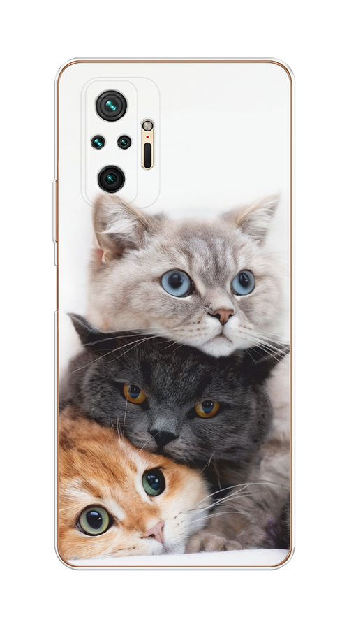 Чехол на Xiaomi Redmi Note 10 Pro "Пушистые мордашки", Серый;черный;оранжевый, 310050-1
Чехол на Xiaomi Redmi Note 10 Pro "Пушистые мордашки", Серый;черный;оранжевый, 310050-1